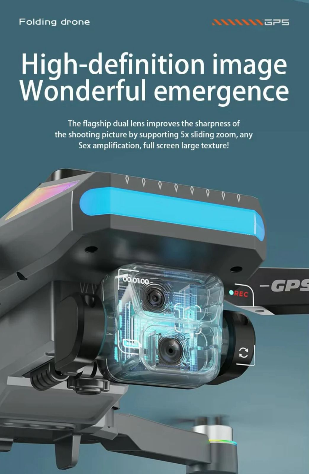 S5p Gps Drone Camera